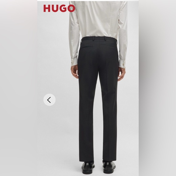 Hugo Boss Men's Slim-Fit Trousers (Dress Pants) office/ formal pants Sz 40R New - Picture 2 of 15